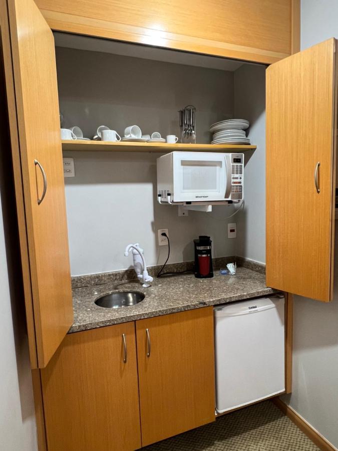 Flat No Interative Jardins, Melhor Local Em Sp, Varanda, Cozinha Compacta, Estacionamento Gratis Hotel São Paulo
