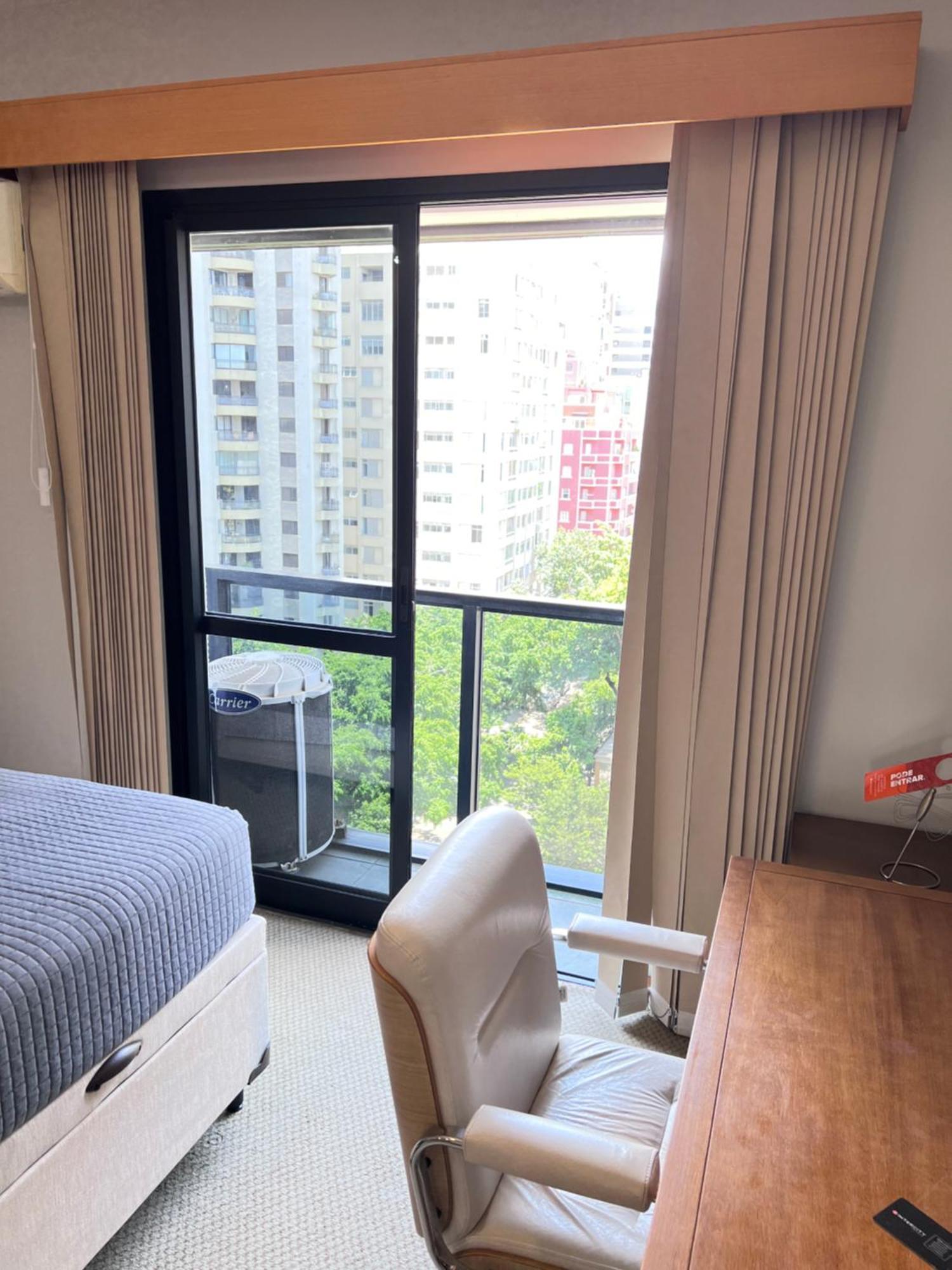 Flat No Interative Jardins, Melhor Local Em Sp, Varanda, Cozinha Compacta, Estacionamento Gratis Hotel *